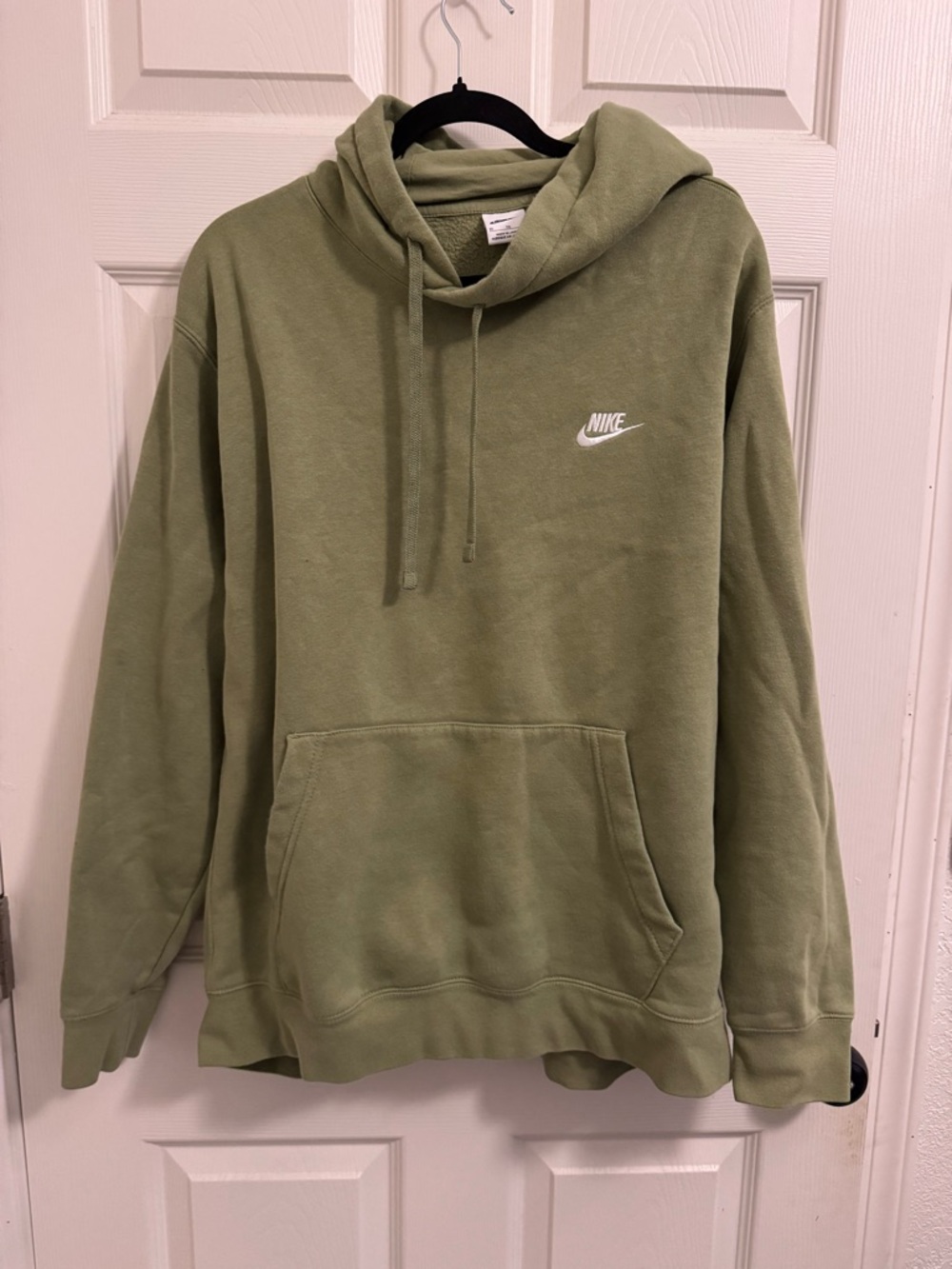 Nike Olive Green Pullover Hoodie